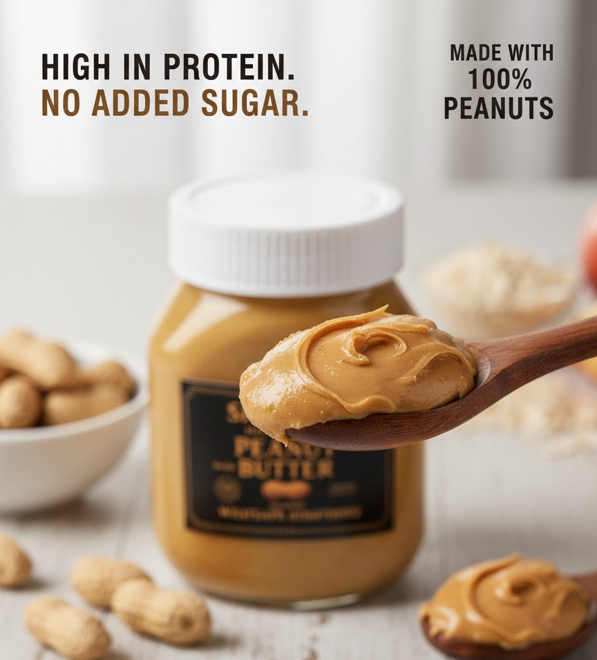 Peanut butter, High in Protein, No Sugar