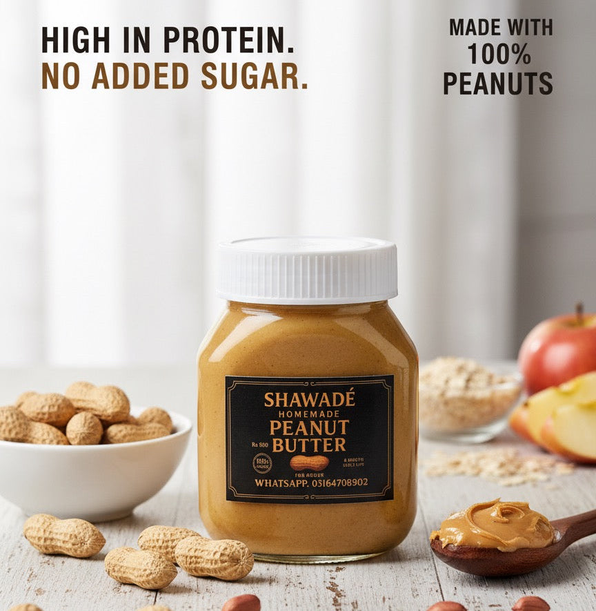 Peanut butter, High in Protein, No Sugar